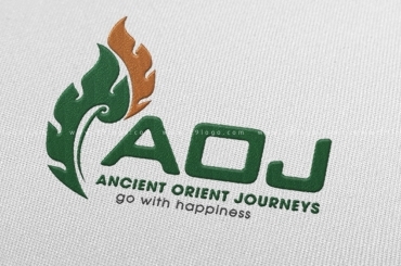 Thiết kế logo du lịch  AOJ