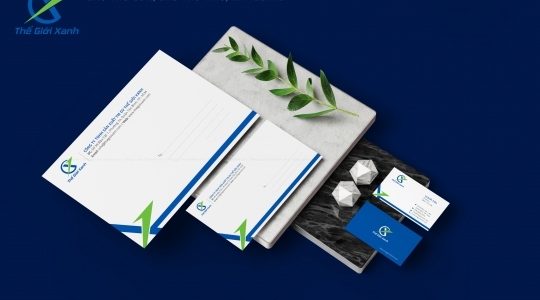 Thiết kế bộ nhận diện Thế Giới Xanh