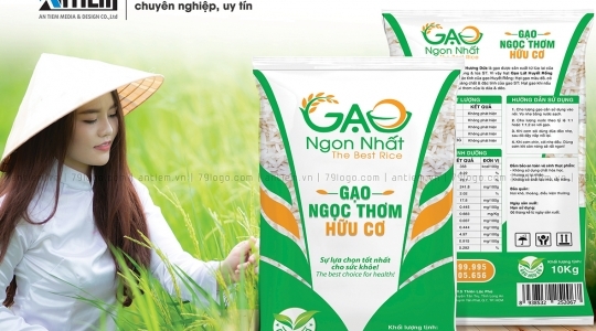 Thiết kế bao bì Gạo Ngon Nhất
