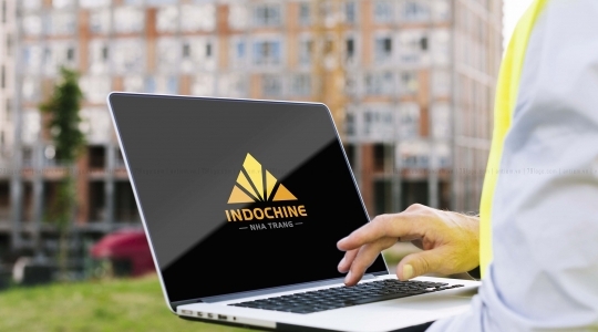 Thiết kế bất logo động sản Indochine