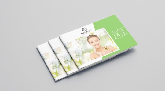 Thiết kế Catalogue mỹ phẩm Hanatural