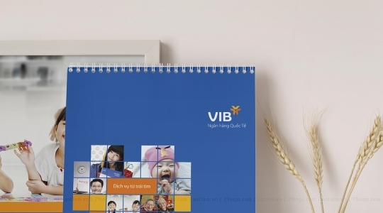 Thiết kế lịch độc quyền VIB Bank