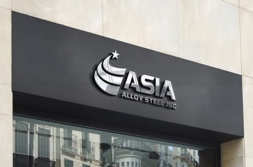 Thiết kế logo sắt thép Asia