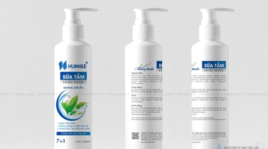 Thiết kế nhãn mỹ phẩm Humnile